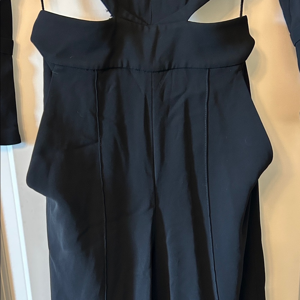 A.L.C. Black Jumpsuit with Unique Cutout - Picture 3 of 6
